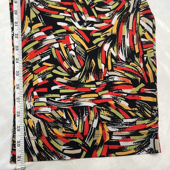 Premise Easy Pants Stretch Women 3X Techno Rave Festival Flowy Artsy Groovy Bold - Picture 6 of 6